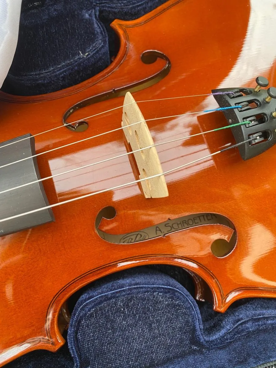 Roderich Paesold Βιολί με θήκη και δοξάρι καινούργιο και αμεταχείριστο - Image 5