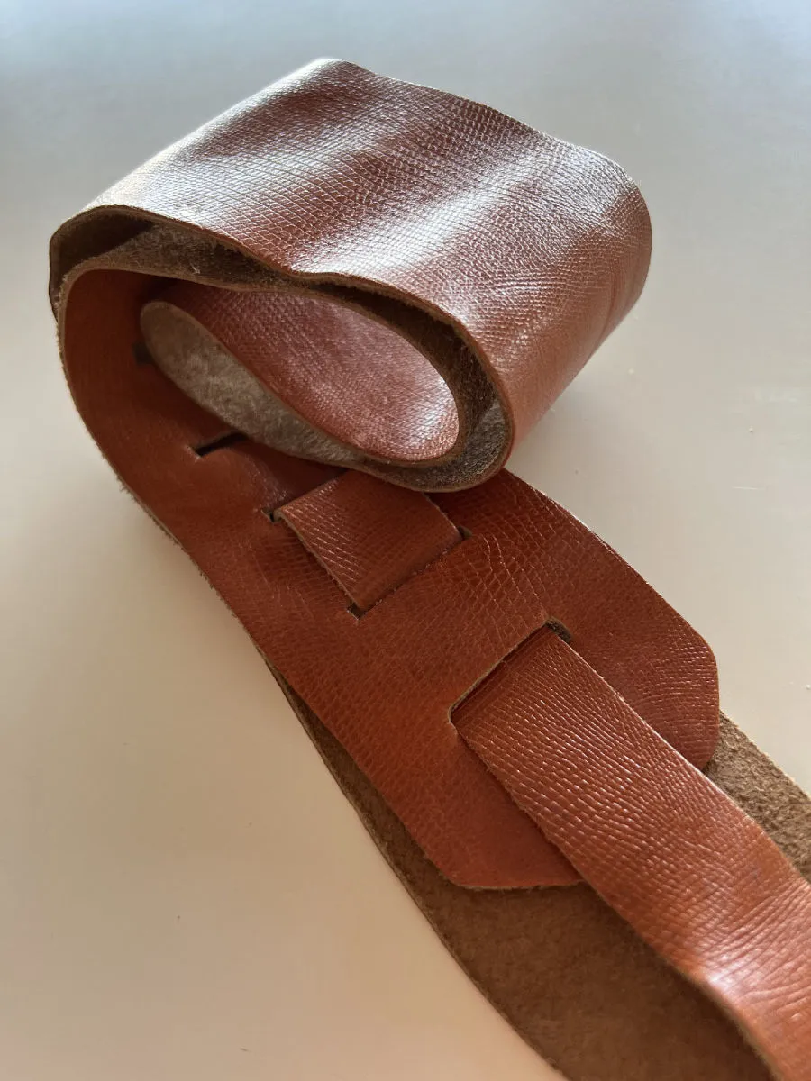 Ζώνη κιθάρας/μπάσου δερμάτινη - Image 3