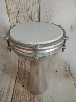 Τουμπελέκι Αλουμίνιο Ν6 Color White 24εκ Χ 38εκ. + ΔΩΡΟ.