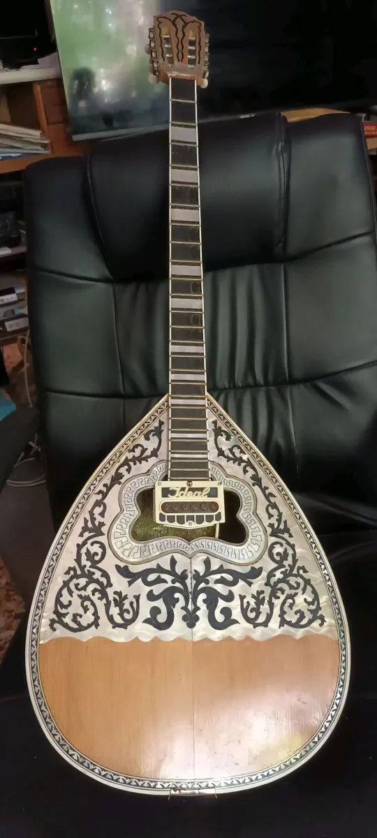 μπουζουκι τριχορδο Δεκαβαλα του 1925 με IDEAL του 1950 - μαγνητη - Image 6