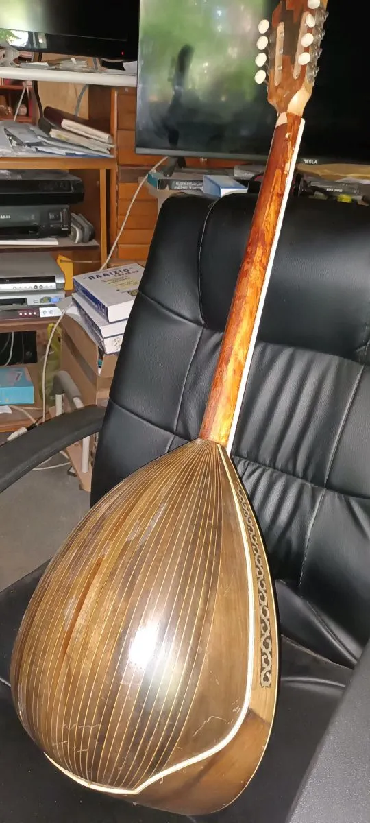 μπουζουκι τριχορδο Δεκαβαλα του 1925 με IDEAL του 1950 - μαγνητη - Image 5