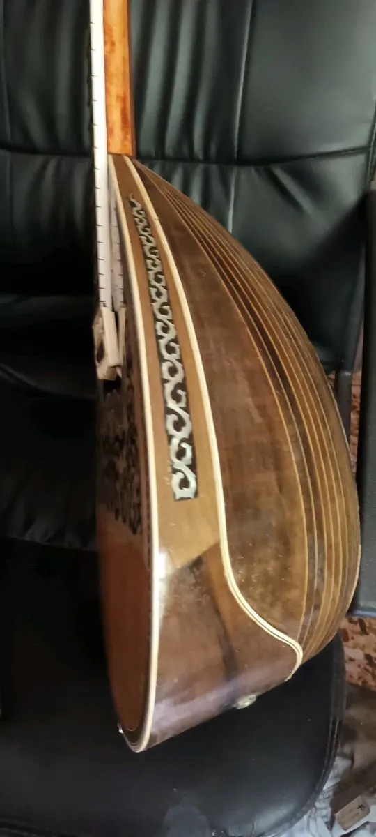 μπουζουκι τριχορδο Δεκαβαλα του 1925 με IDEAL του 1950 - μαγνητη - Image 12