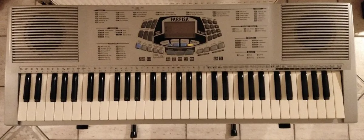 ΑΡΜΟΝΙΟ FARFISA TK-628 ΜΕ ΒΑΣΗ