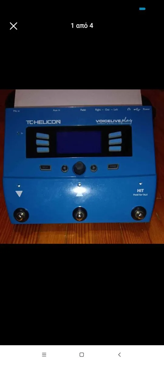 TC HELICON VOICE LIVE PLAY