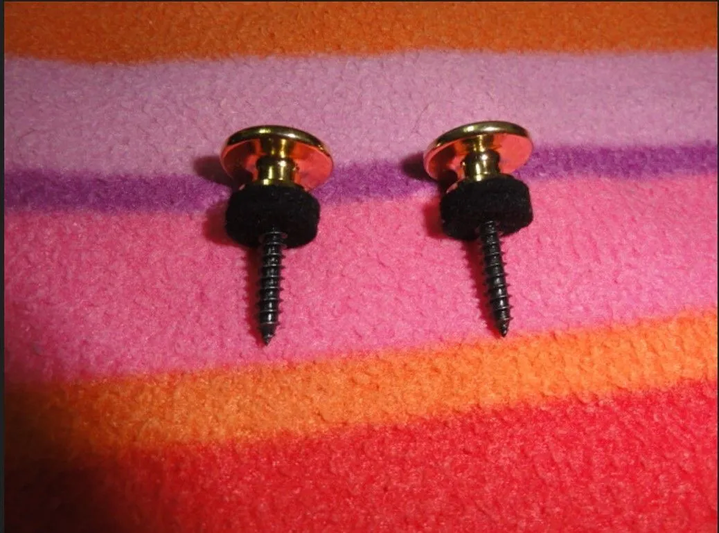 IBANEZ Strap Pin - Gold (4EP1JH2G) κουμπί ζώνης για κιθάρα και μπάσο - Image 2