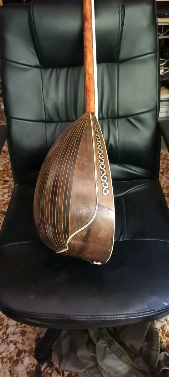 μπουζουκι τριχορδο Δεκαβαλα του 1925 με IDEAL του 1950 - μαγνητη - Image 11