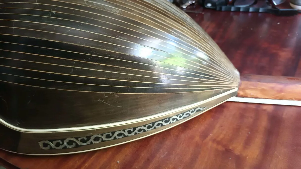 μπουζουκι τριχορδο Δεκαβαλα του 1925 με IDEAL του 1950 - μαγνητη - Image 8