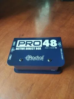 Προενυσχυτής ενεργό DI Box αχρησιμοποίητο μιας βδομάδας με την απόδειξη και τις οδηγίες χρήσης 90 μονο ευρω