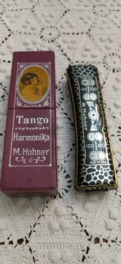 Vintage Tango Harmonica M. Hohner.