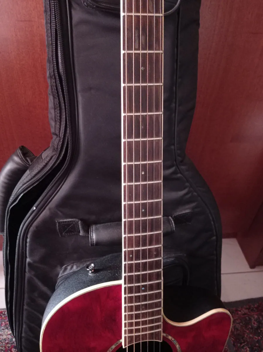 Hλεκτρακουστική κιθάρα Ovation CC24 2WFB + αντικραδασμική θήκη+ ζώνη Ernie Ball - Image 4