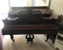 Πιάνο με ουρά αντίκα Karl Buchta