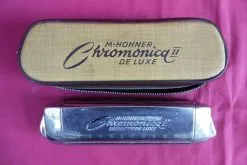 Φυσαρμόνικα M. HORNER Chromonica II DE LUXE αρχών της δεκαετίας του '50.