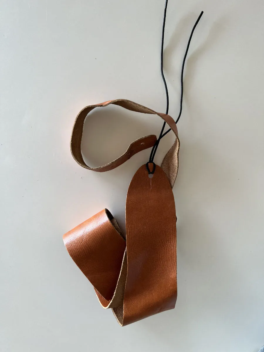 Ζώνη κιθάρας/μπάσου δερμάτινη - Image 2