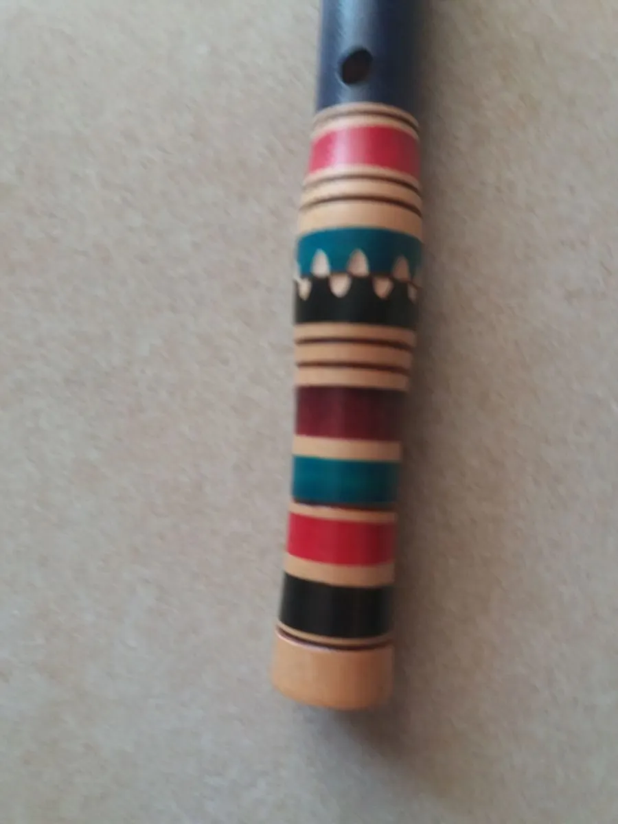 Ξύλινη χειροποίητη φλογέρα - Image 2