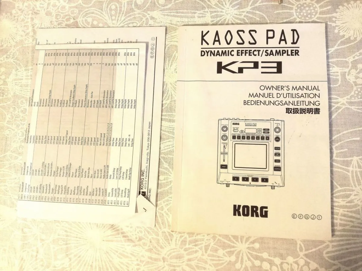 KAOSS PAD ( KP3 ) KORG - Image 7