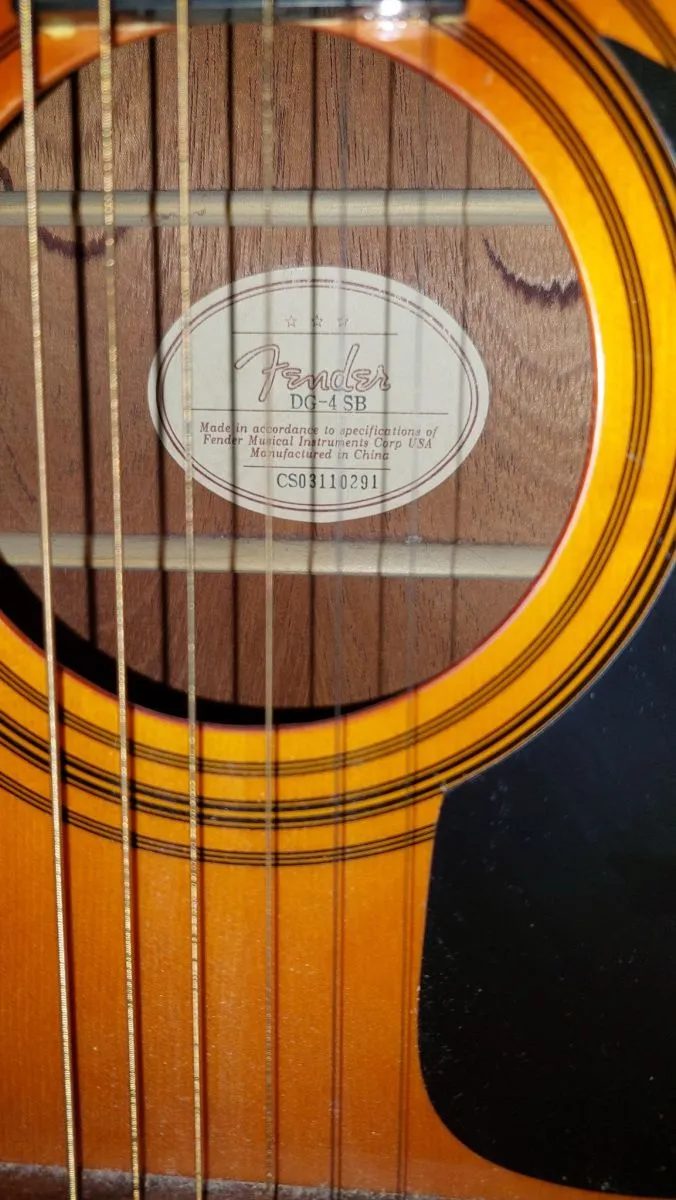 ΑΚΟΥΣΤΙΚΗ ΚΙΘΑΡΑ FEDER DG-4 SB - Image 3