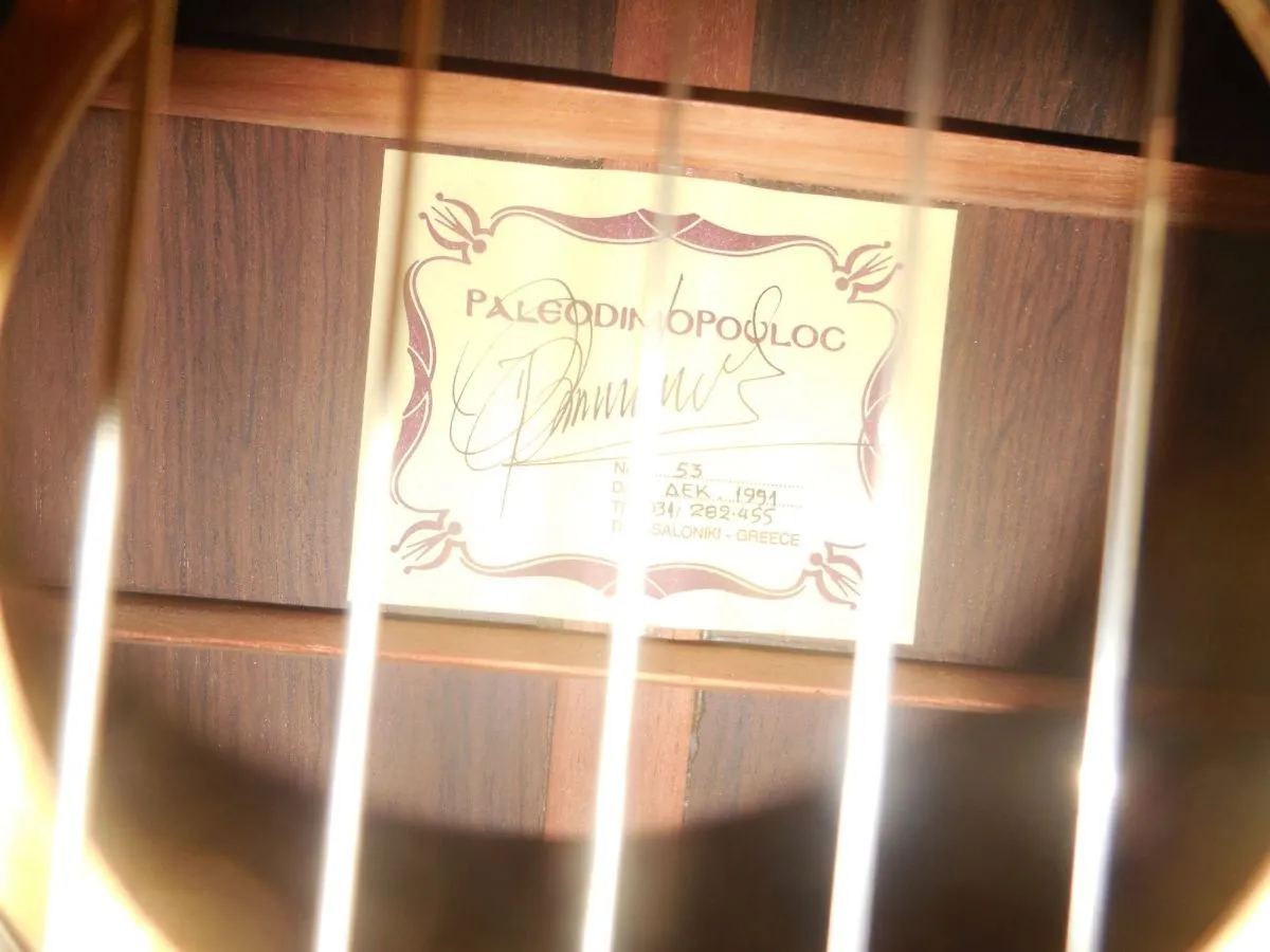 ΧΕΙΡΟΠΟΙΗΤΗ ΚΛΑΣΣΙΚΗ ΚΙΘΑΡΑ Γ.ΠΑΛΑΙΟΔΗΜΟΠΟΥΛΟΥ - Image 6