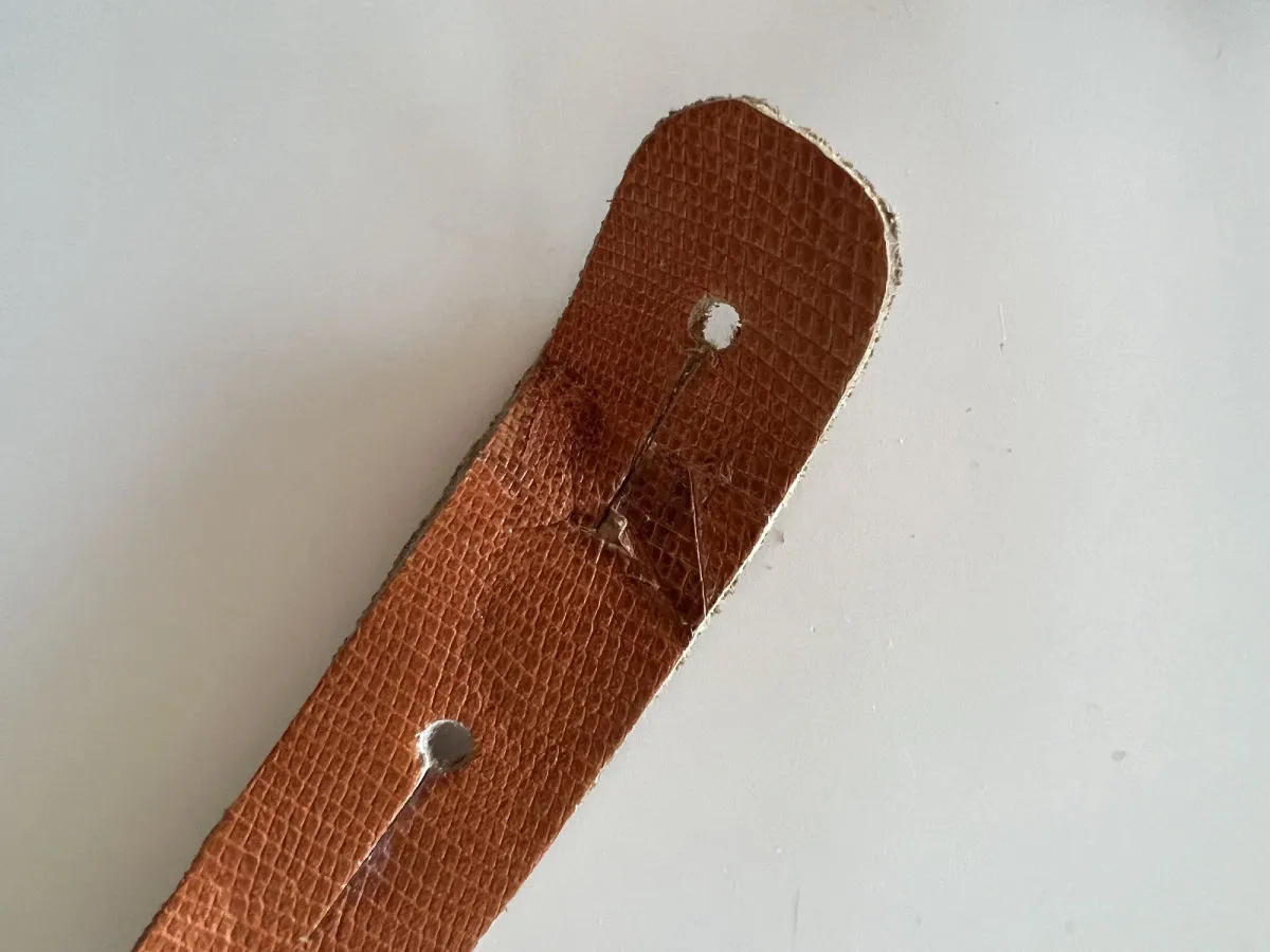 Ζώνη κιθάρας/μπάσου δερμάτινη - Image 7