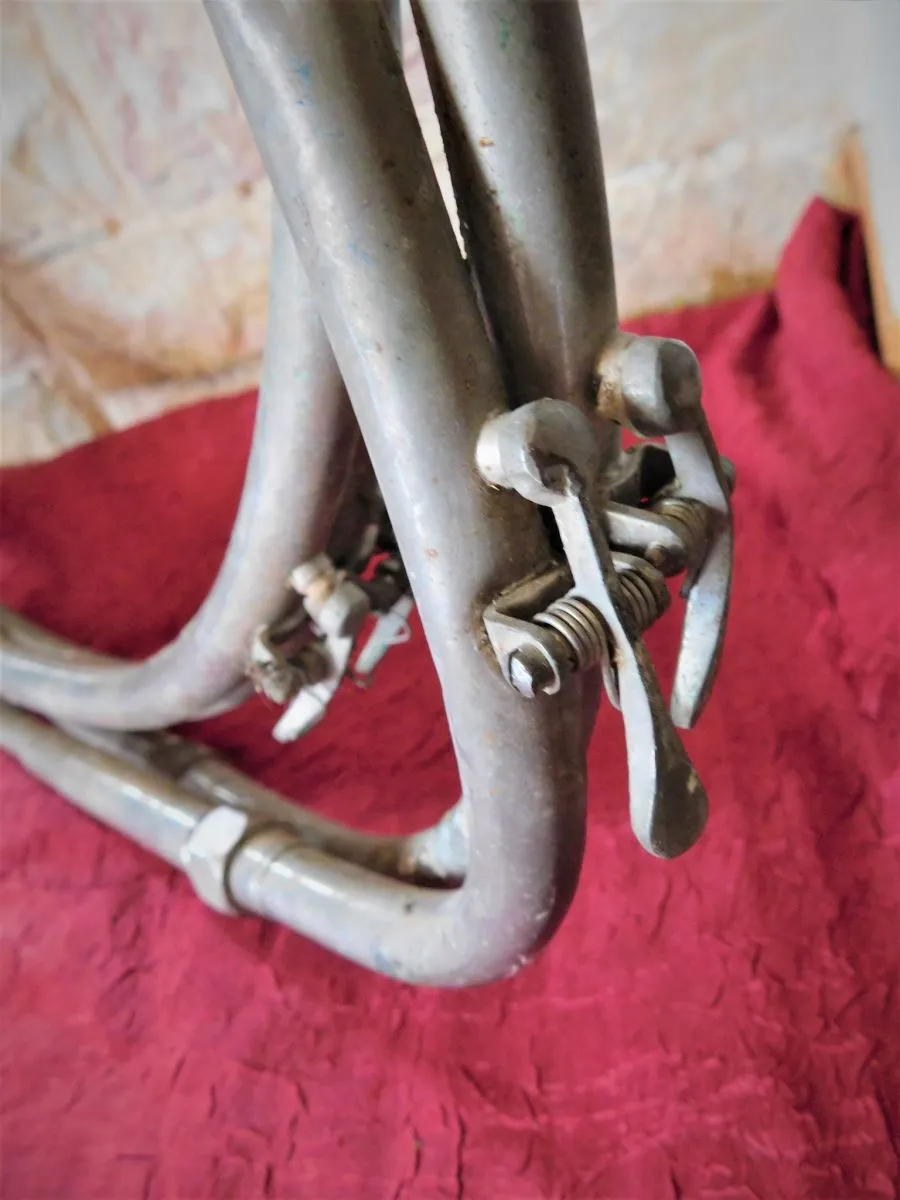 Σπάνιο χάλκινο μουσικό όργανο αντίκα - Image 7