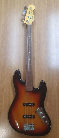 FENDER - Jaco Pastorius Jazz Bass Fretless Pau Ferro Fingerboard 3-Color Sunburst