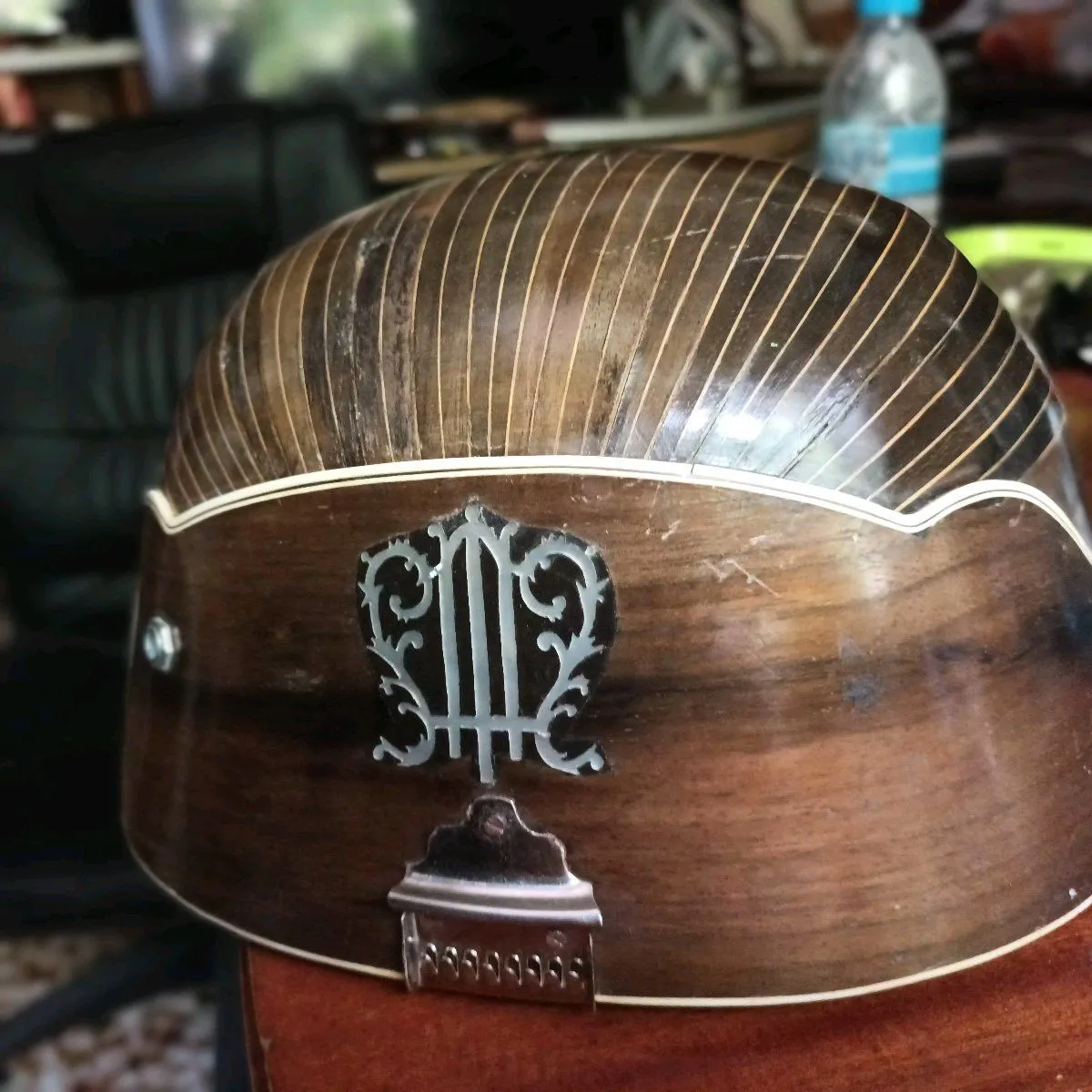 μπουζουκι τριχορδο Δεκαβαλα του 1925 με IDEAL του 1950 - μαγνητη - Image 4