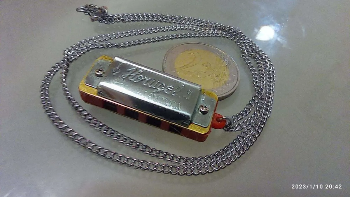 Παλιά φυσαρμόνικα Μινιατούρα Herugel Κορεάτικη - Image 3