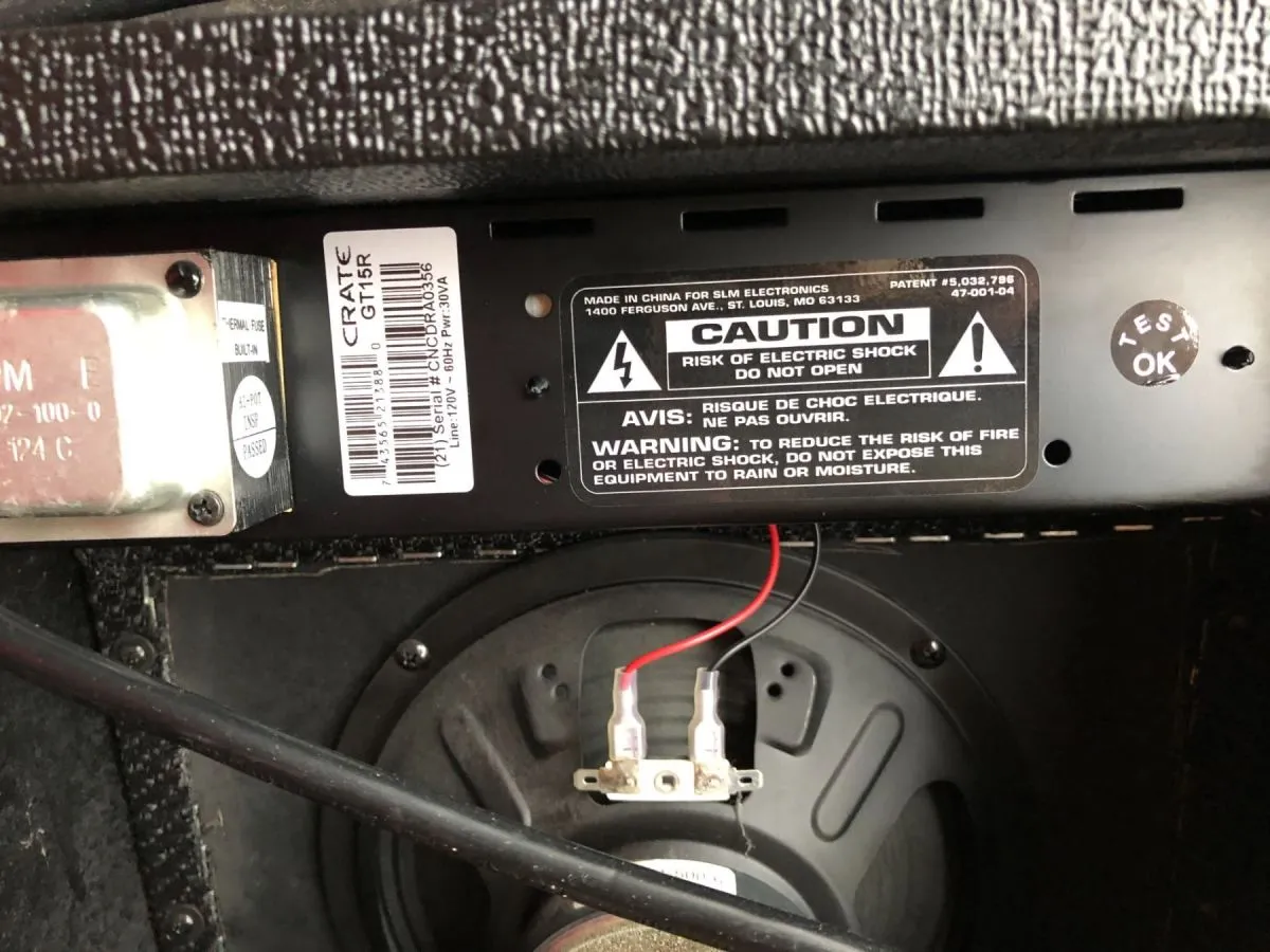 ΕΝΙΣΧΥΤΗΣ ΚΙΘΑΡΑΣ CRATE GT - 15 R - Image 7