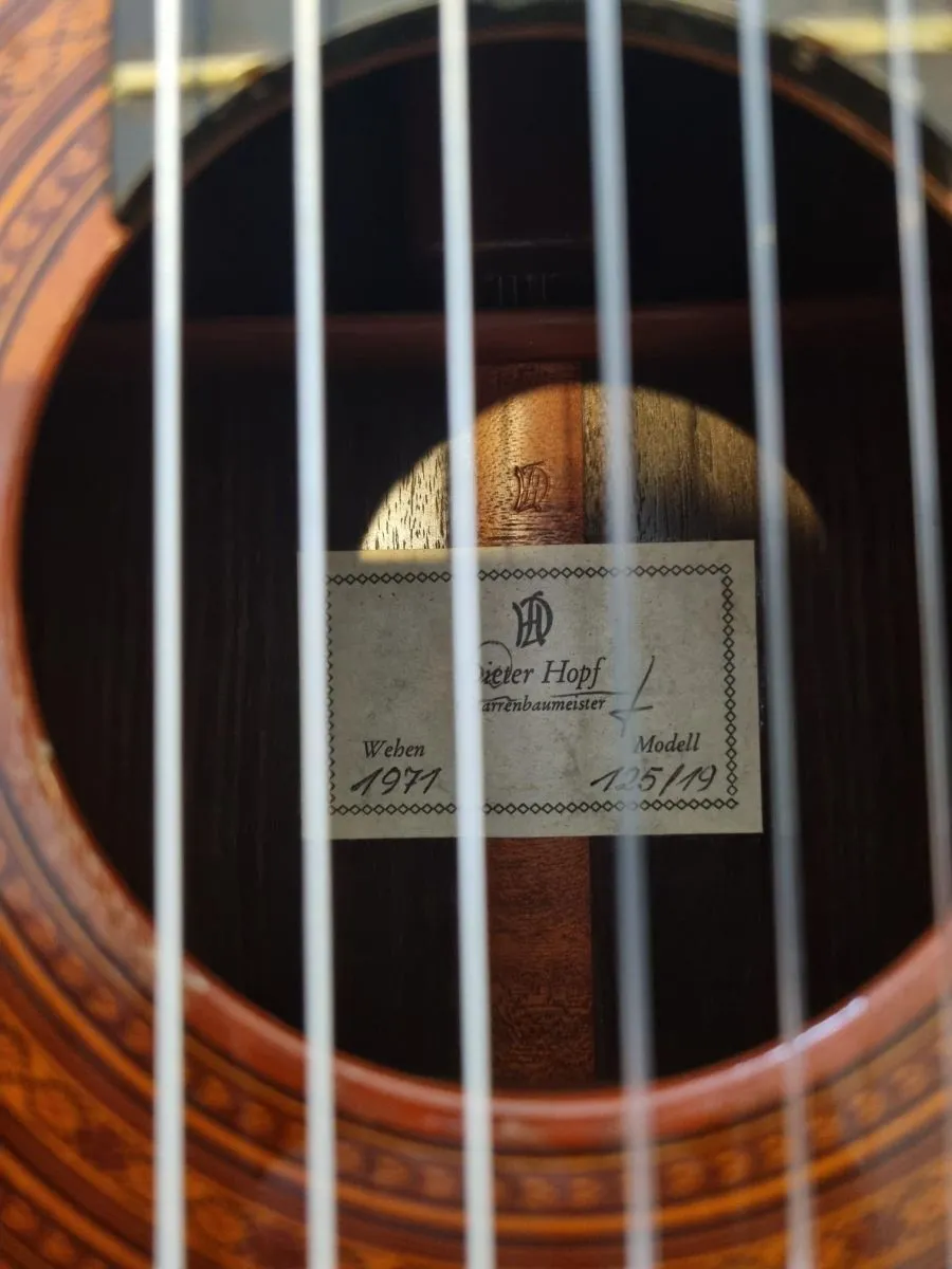 Κιθάρα Concierto Nr. 78 - Dieter Hopf - 1971 - Image 9