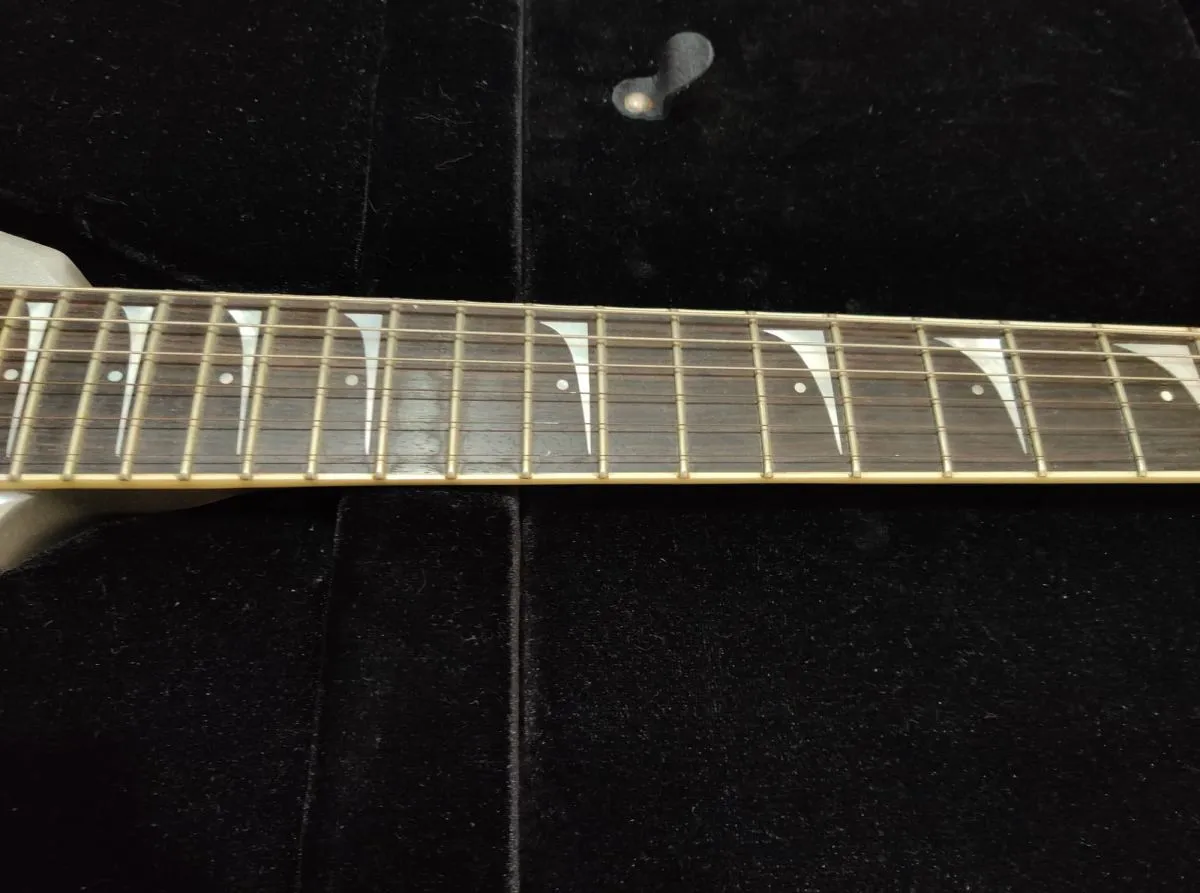 Dean Dave Mustaine VMNT Metallic Silver κιθαρα (with Hard Case) - Image 2