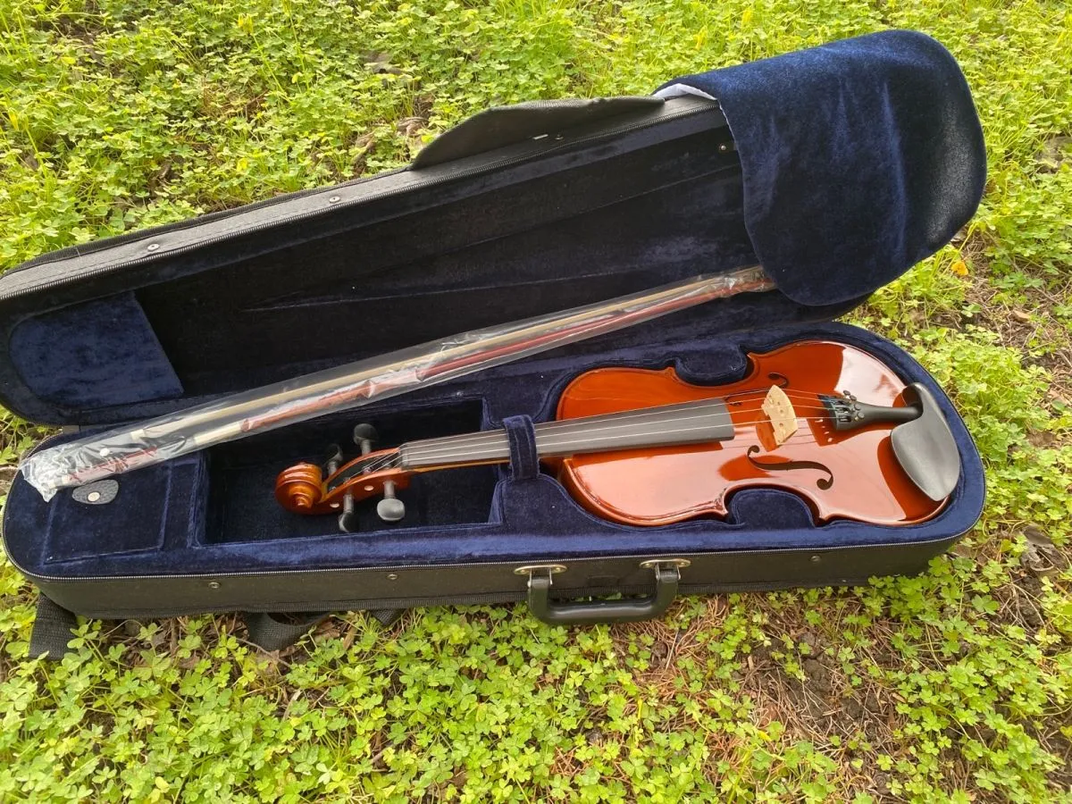 Roderich Paesold Βιολί με θήκη και δοξάρι καινούργιο και αμεταχείριστο - Image 2