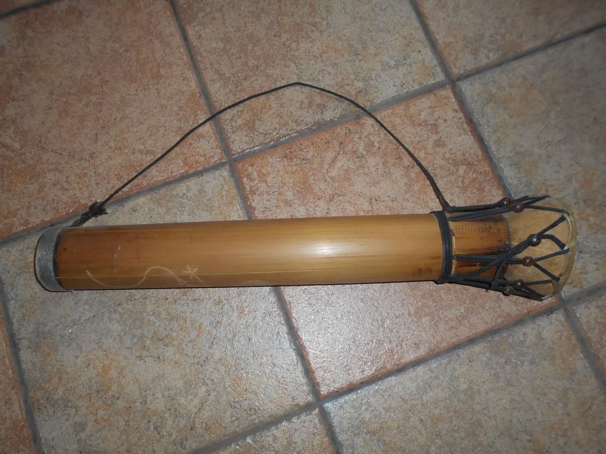 Μουσικό Όργανο μη γνωστής Προέλευσης με Μήκος 0,62 Cm και Πρόταση για Διακόσμηση Χώρου. - Image 7