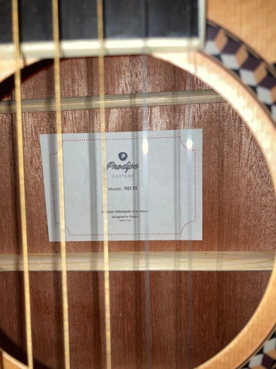Πώληση Γαλλικής ακουστικής κιθάρας Phodipe - Image 3