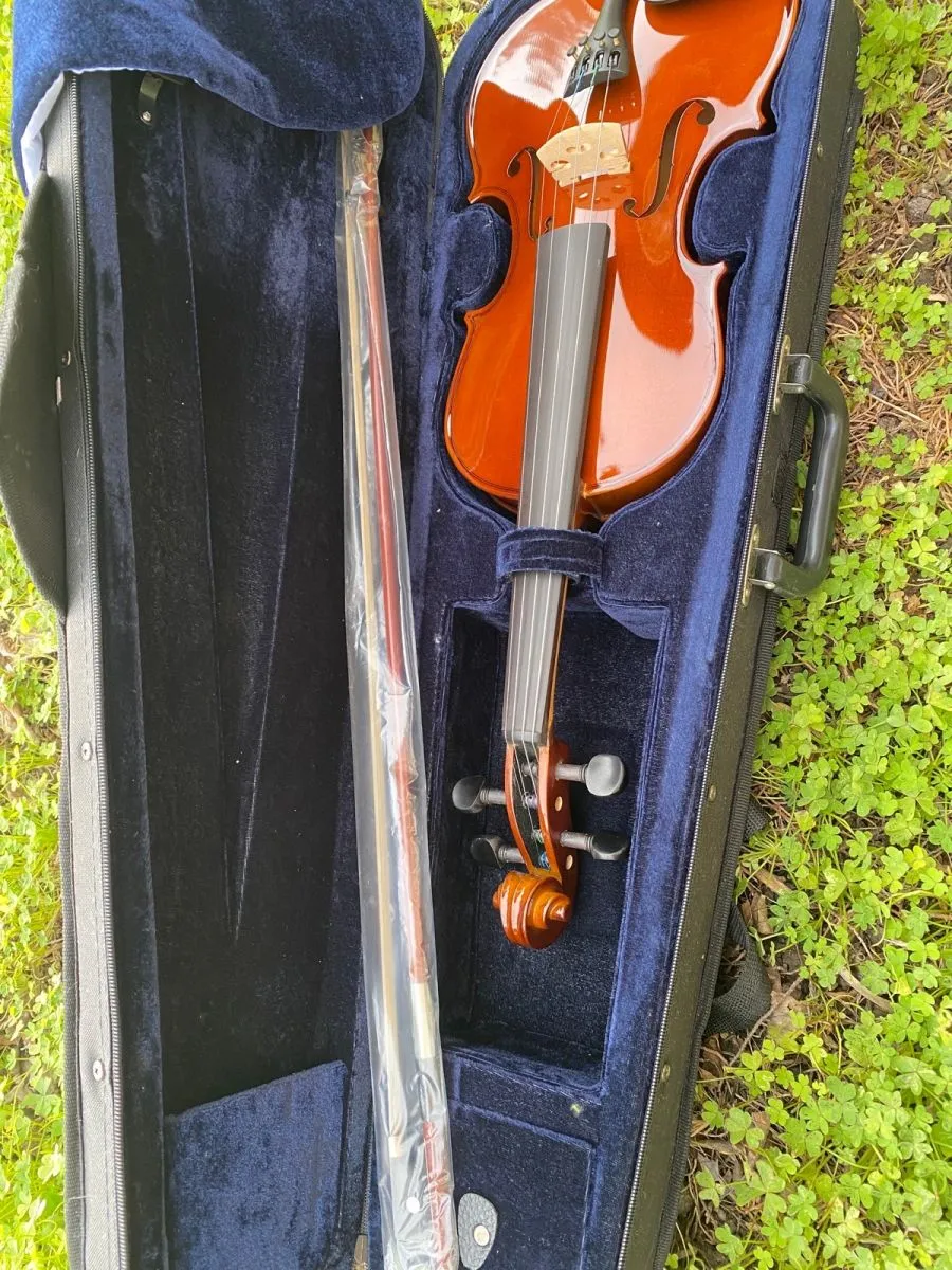 Roderich Paesold Βιολί με θήκη και δοξάρι καινούργιο και αμεταχείριστο - Image 4