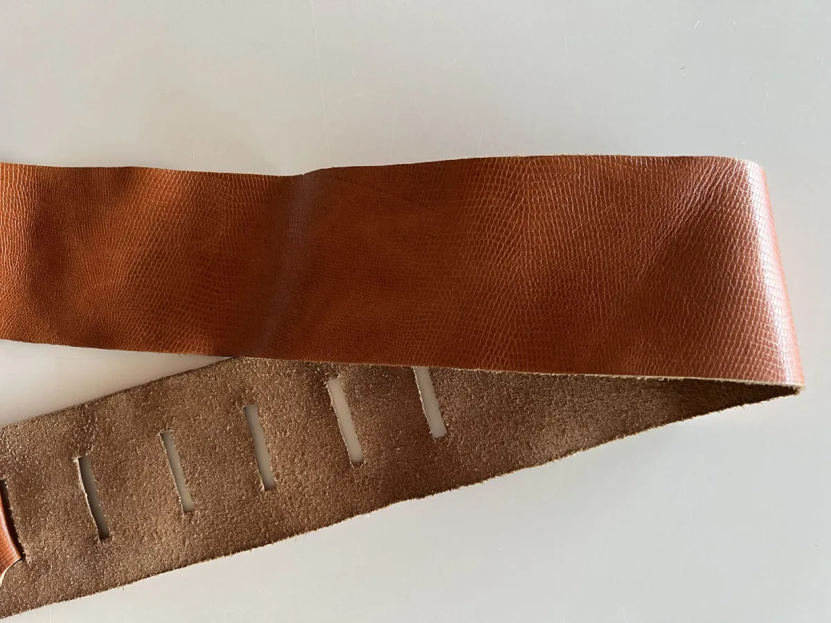 Ζώνη κιθάρας/μπάσου δερμάτινη - Image 6