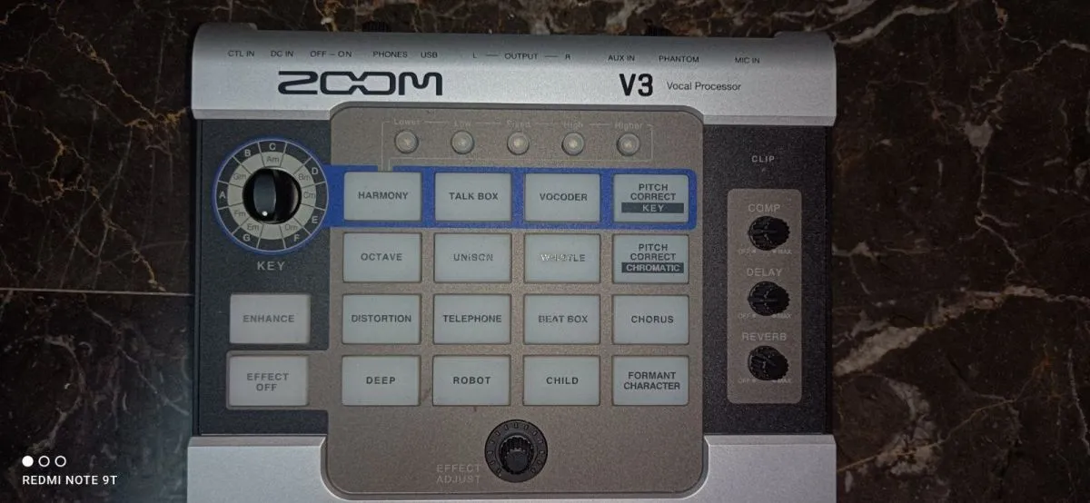 Looper, Zoom V3 Vocal Processor