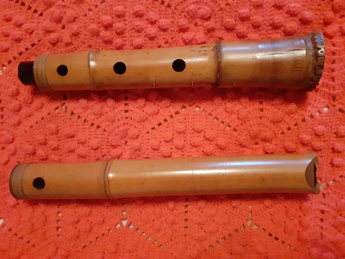 Ιαπωνικό φλάουτο Shakuhachi κατασκευής Tsukamoto Gado