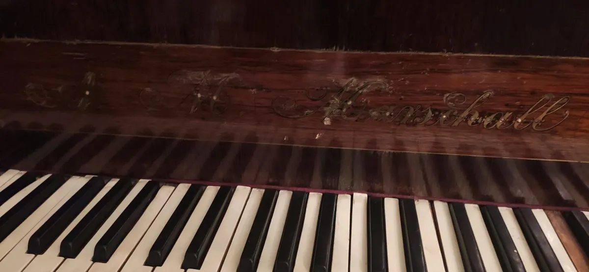 Πιάνο αντίκα A. M. Marshall In Wien λειτουργεί - Image 2