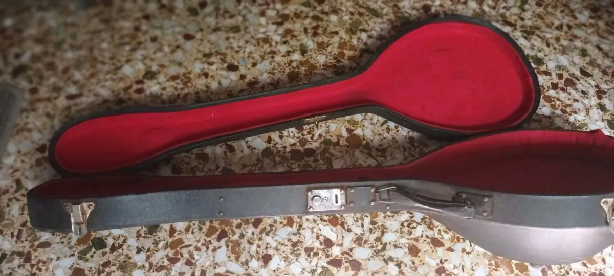 μπουζουκι τριχορδο Δεκαβαλα του 1925 με IDEAL του 1950 - μαγνητη - Image 10