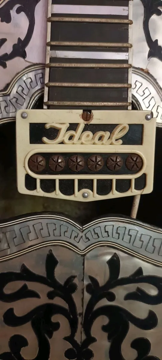 μπουζουκι τριχορδο Δεκαβαλα του 1925 με IDEAL του 1950 - μαγνητη - Image 2