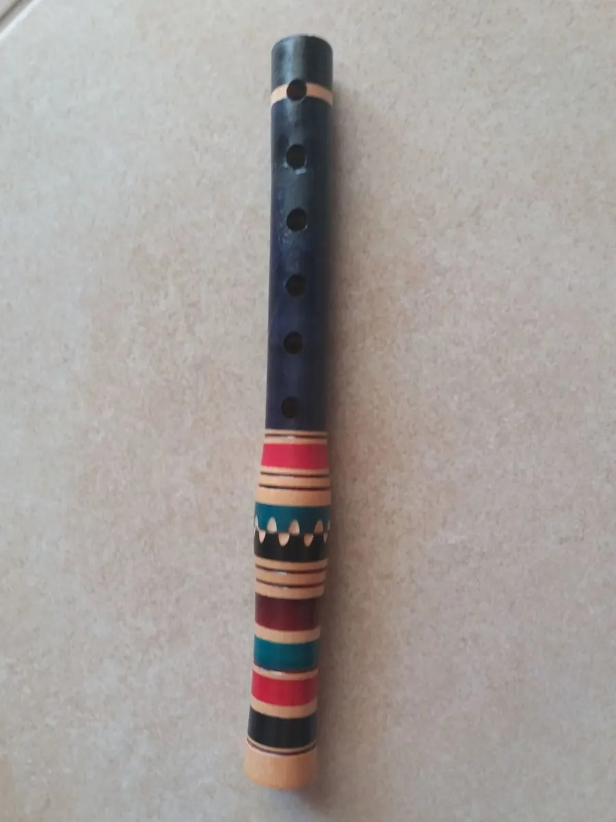 Ξύλινη χειροποίητη φλογέρα - Image 3