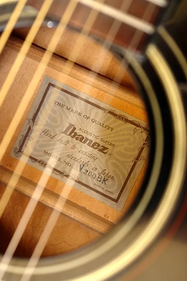 Ibanez V300BK ακουστική σε άριστη κατάσταση με θήκη - Image 4